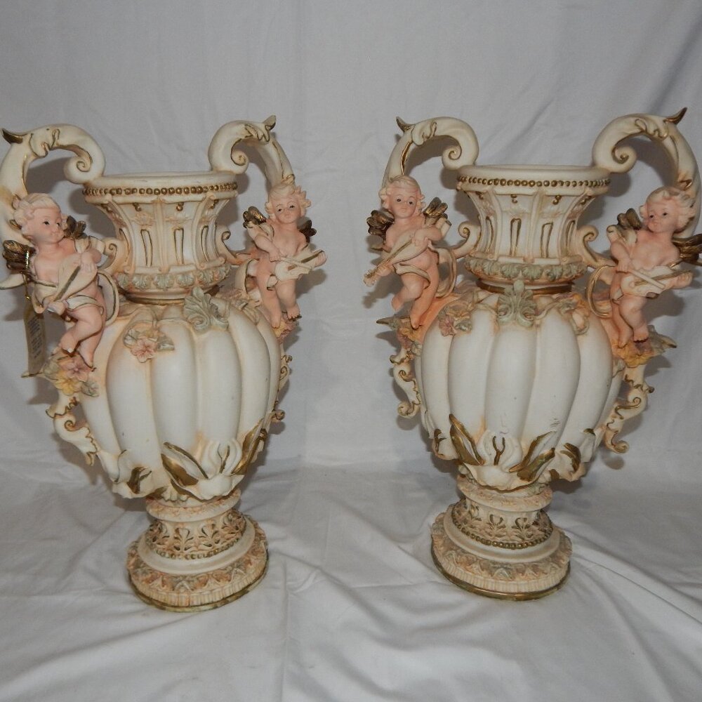 Handmade Angel Vases